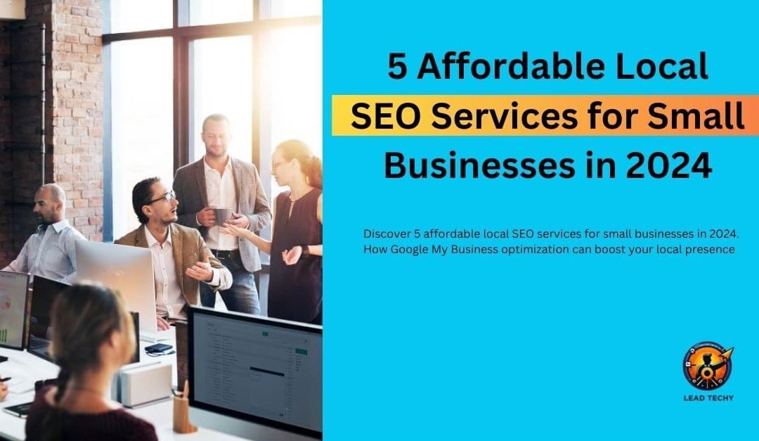 Affordable Local SEO Services